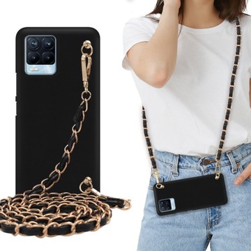 Etui Mat Blink do REALME 8 PRO Ochronne Łańcuszek