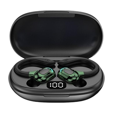Słuchawki Bluetooth TWS F8 HiFi Stereo Niskie opóźnienie Automatyczne parowanie Zielone