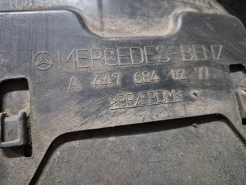 MERCEDES VITO VIANO V TŘÍDA 447 PODBĚH PŘEDNÍ PRAVÉ