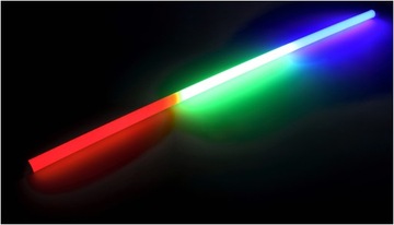 Неоновая светодиодная люминесцентная лампа 120см 230В со вилкой MIX