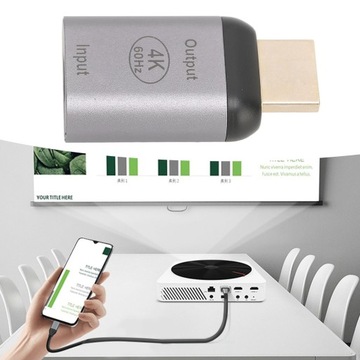 АДАПТЕР USB 3.1 TYPE-C «МАМА» НА HDMI «МАМА»