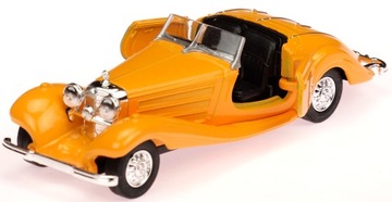 WELLY METALOWE AUTO 1936 MERCEDES-BENZ 500K KABRIO