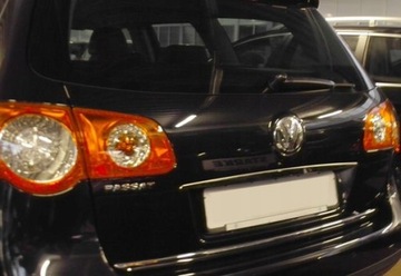 OCHRONNA LISTWA ZDERZAKA BAGAŻNIKA AUDI A4 CHROM