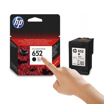 Tusz HP 652 czarny do drukarki HP F6V25AE ADVANTAGE 2135 3635 4535 4675