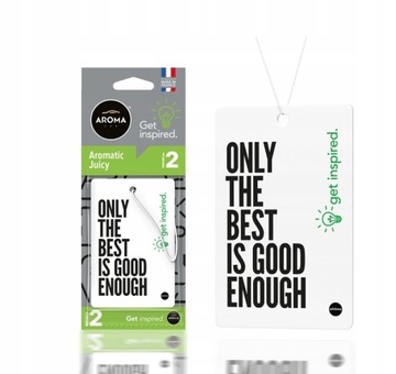 ZAWIESZKA AROMA CAR GET INSPIRED AROMATIC JUICY