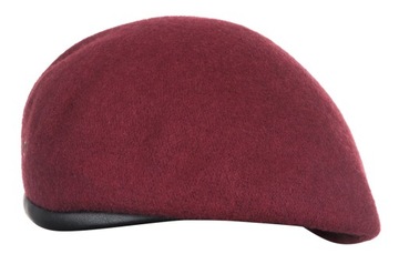BERET Tłoczony SIŁ SPECJALNYCH z ORŁEM Bordowy 60