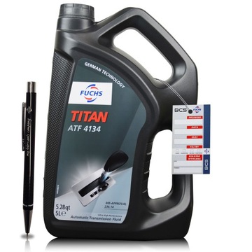 5 LITRÓW OLEJ FUCHS TITAN ATF 4134 5L MB 236.14 DO SKRZYŃ AUTOMATYCZNYCH