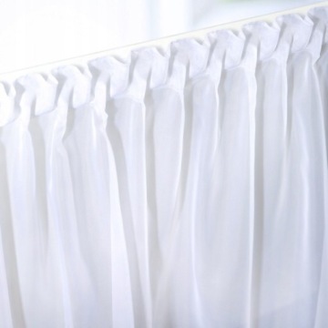 ГОТОВАЯ ВУАЛЬНАЯ ШТОРА С РАСПОВКОЙ И ЛЕНТОЙ 600Х120