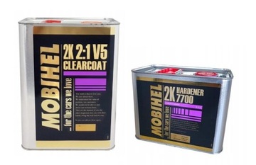 Mobihel Lakier bezbarwny 2K V5 AS 2:1 7,5l utw.