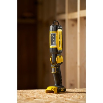 STANLEY FATMAX V20 АККУМУЛЯТОРНАЯ ЛАМПА ДЛЯ МАСТЕРСКИХ 18В SFMCL050B 3LED SOLO