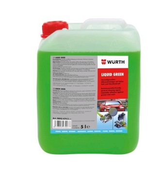 WURTH ZMYWACZ LIQUID GREEN 5 L