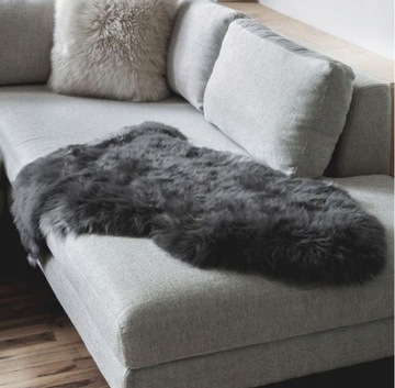 Ковер Искусственная овчина Пушистый Мех Ковер для гостиной Мягкий 90 см