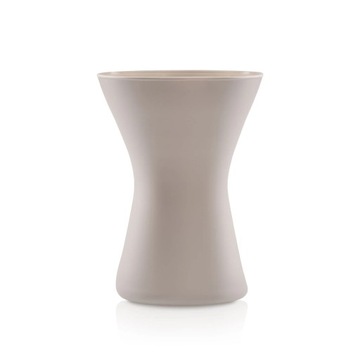 Wazon szklany capuccino SCANDI DECO H19