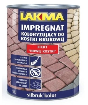 SILBRUK KOLOR IMPREGNAT DO KOSTKI ANTRACYT 1 L