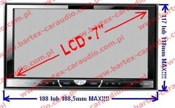 Каркас магнитолы 2 DIN Seat VW Golf 4 POLO Skoda