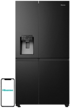 Hisense холодильник RS818N4TFE бок о бок 179 см.