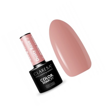 Lakier hybrydowy paznokci CLARESA Dusty Rose 2