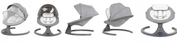 Скот электрического рокера с пилотом Kidwell Luxi 2in1 Melange Grey