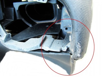 CITROEN C3 II 09- KONZOLA DESKA ULOŽENÍ SENSOR PÁSY