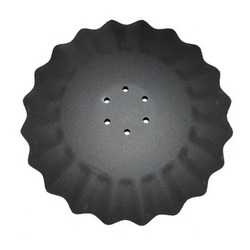 Talerz agresywny, falisty 560x5mm 6-ot KM060230VIS