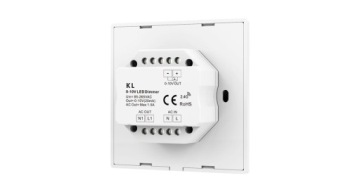Светодиодный диммер с радиочастотной панелью KL, поворотный, 1 зона