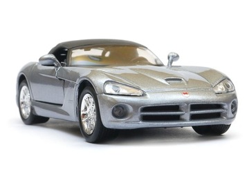 Dodge Viper SRT-10 2003 1:34-39 model WELLY srebrny