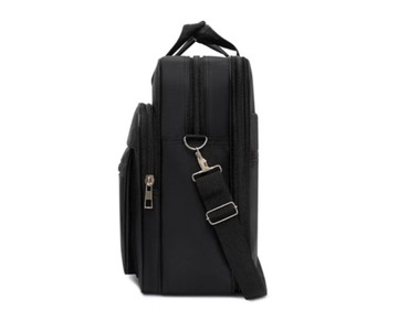 БОЛЬШАЯ МУЖСКАЯ БИЗНЕС-СУМКА ЖЕНСКАЯ СУМКА НА НОУТБУК ЧЕРНАЯ ПРОЧНЫЙ РЕМЕНЬ