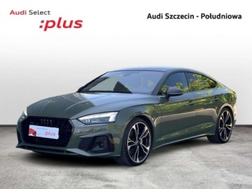 Audi A5 F5 Coupe Facelifting 2.0 40 TDI 204KM 2023 Audi A5 Sportback Matrix Panorama Carbon Twill Faktura 2.0 Diesel