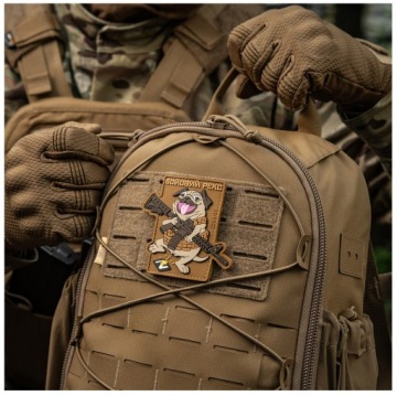Плач на липучке M-TAC Fighting REX PVC моральный патч
