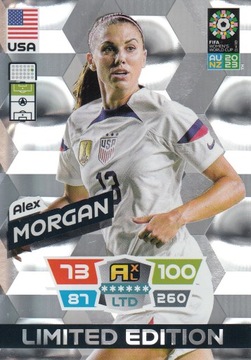 PANINI FIFA Women's World Cup 2023 ADRENALYN XL LIMITED EDITION Morgan