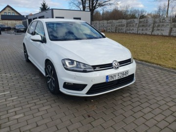 Volkswagen Golf VII Hatchback 3d 2.0 TDI BlueMotion Technology 150KM 2016 Volkswagen Golf 2.0tdi R Line Bixenon Skóra Navi, zdjęcie 8