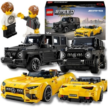 LEGO SPEED CHAMPIONS MERCEDES AMG G 63 I MERCEDES AMG SL 63 ZESTAW