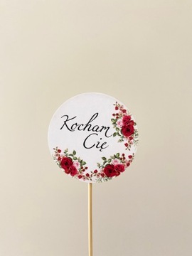 Topper Kocham Cię Miła Odmiana