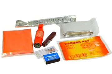 Комплект выживания SMALL TOURIST'S FIRST KIT миди K2