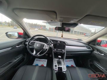 Honda Civic X Sedan 4d Facelifting 1.5 VTEC TURBO 182KM 2019 Honda Civic 1.5ivtec 183KM Polski salon 1 wl serwis bogata wersja zamiana., zdjęcie 21