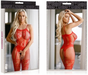 BODYSTOCKING OBCISŁE BODY PONĘTNY STRÓJ DO SEKSU