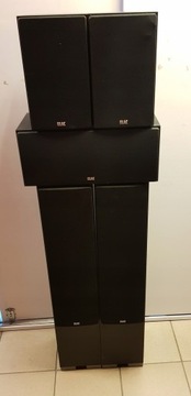 Колонки ELAC DC51-BK + кабели