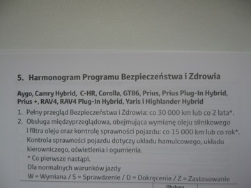 Сервисная книжка TOYOTA 02/2021 новая PL