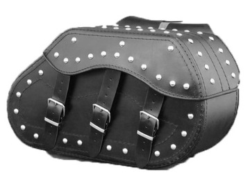 SAKWY SKÓRZANE MOTOCYKLOWE S7D CHOPPER +GRATIS