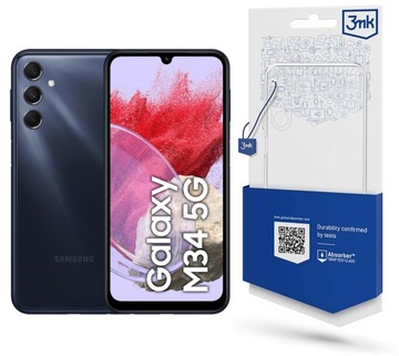 3MK Clear Case Etui Bezbarwne do Samsung Galaxy M34 5G