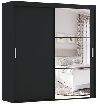 FINSE – Szafa przesuwna z lustrem 110 cm NA WYMIAR