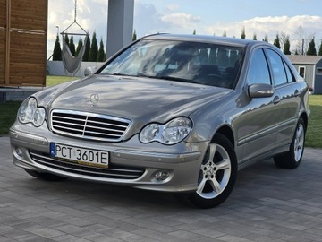 Mercedes Klasa C W203 Sedan W203 1.8 (C 180 Kompressor) 143KM 2004 Mercedes C 180 śliczny *AVANTGARDE* automat