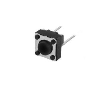 Tact Switch 6x6mm h-4,3mm 2 PIN 10szt