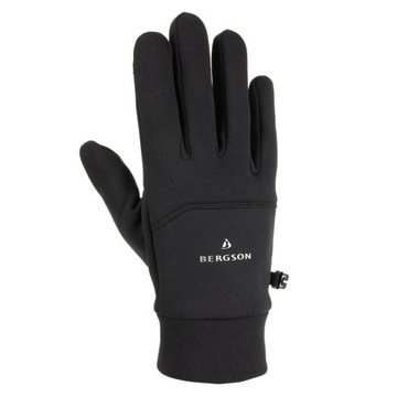 Rękawice Męskie BERGSON BN-107 BS Black # L