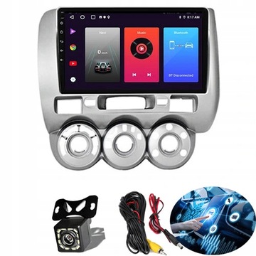 Radio samochodowe Chenqian HONDA JAZZ 2001-2008 32GB czarny 2-DIN