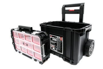 ТЕЛЕЖКА KETER + ЯЩИК ДЛЯ ИНСТРУМЕНТОВ НА КОЛЕСАХ + СИСТЕМА ОРГАНИЗАТОРА CONNECT