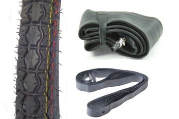 OPONA 2.75-17 CROSS ENDURO ROMET BARTON + DĘTKA 17