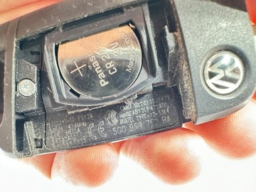 KLÍČ KLÍČEK OVLÁDAČ VW PASSAT SKODA GOLF 5G0959752BA