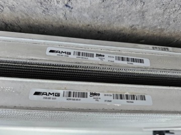 Radiatorių komplektas MERCEDES S KLASĖS W223 SL W232 AMG 63 A0995008401 – nuotrauka 8