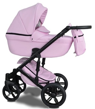 LUKSUSOWY Wózek Dziecięcy BeRco Premium 3w1 Wielofunkcyjny + GRATISY
